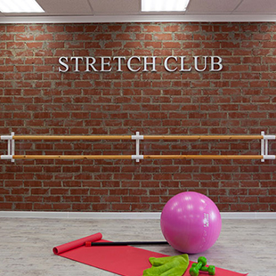 Интерьерные вывески для фитнес-студии "Stretch Club"